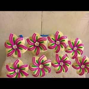 Custom Roses for Hair